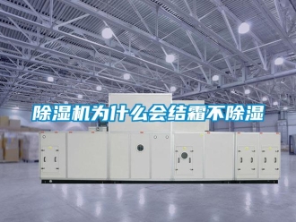 企業(yè)新聞除濕機(jī)為什么會(huì)結(jié)霜不除濕
