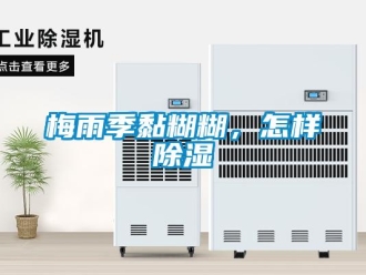 常見問題梅雨季黏糊糊，怎樣除濕