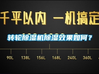 常見問題轉輪除濕機除濕效果如何？