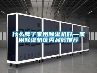 企業(yè)新聞什么牌子家用除濕機(jī)好—家用除濕機(jī)優(yōu)秀品牌推薦