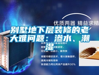 企業(yè)新聞別墅地下層裝修的老大難問題：滲水、潮濕