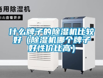 行業(yè)新聞什么牌子的除濕機比較好（除濕機哪個牌子好性價比高）