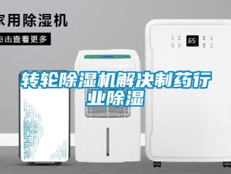 知識百科轉(zhuǎn)輪除濕機(jī)解決制藥行業(yè)除濕