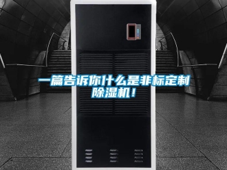 行業(yè)新聞一篇告訴你什么是非標(biāo)定制除濕機！