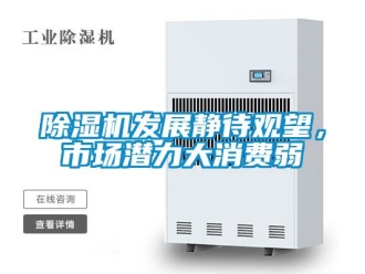 企業(yè)新聞除濕機發(fā)展靜待觀望，市場潛力大消費弱
