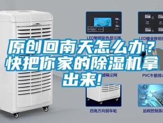 行業(yè)新聞原創(chuàng)回南天怎么辦？快把你家的除濕機(jī)拿出來!