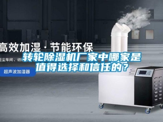 知識百科轉(zhuǎn)輪除濕機(jī)廠家中哪家是值得選擇和信任的？