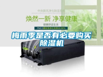 行業(yè)新聞梅雨季是否有必要購(gòu)買除濕機(jī)