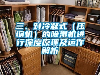 行業(yè)新聞三、對冷凝式（壓縮機(jī)）的除濕機(jī)進(jìn)行深度原理及運(yùn)作解析