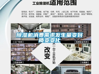企業(yè)新聞除濕機(jī)消費(fèi)需求發(fā)生量變到質(zhì)變變化