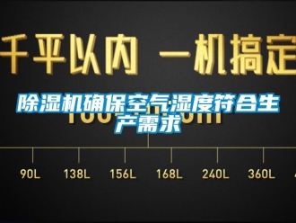 企業(yè)新聞除濕機(jī)確?？諝鉂穸确仙a(chǎn)需求