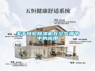 行業(yè)新聞關于轉輪除濕機在空氣調節(jié)中的應用