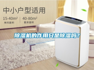 常見問題除濕機的作用只是除濕嗎？