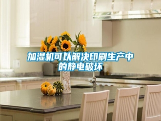 行業(yè)新聞加濕機(jī)可以解決印刷生產(chǎn)中的靜電破壞
