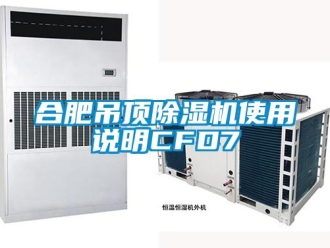 行業(yè)新聞合肥吊頂除濕機(jī)使用說明CFD7