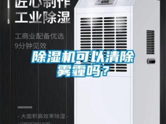 常見問題除濕機(jī)可以清除霧霾嗎？