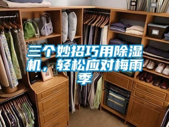 行業(yè)新聞三個妙招巧用除濕機(jī)，輕松應(yīng)對梅雨季