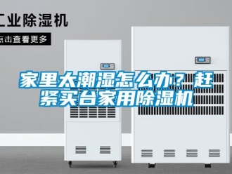 常見問題家里太潮濕怎么辦？趕緊買臺(tái)家用除濕機(jī)