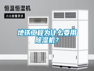 企業(yè)新聞地鐵工程為什么要用除濕機？