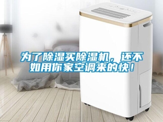 行業(yè)新聞為了除濕買除濕機，還不如用你家空調(diào)來的快！