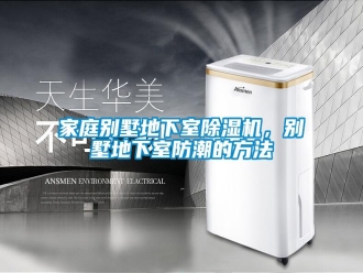 行業(yè)新聞家庭別墅地下室除濕機(jī)，別墅地下室防潮的方法
