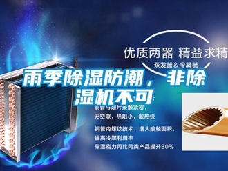 知識(shí)百科雨季除濕防潮，非除濕機(jī)不可