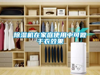 企業(yè)新聞除濕機(jī)在家庭使用中可做干衣效果