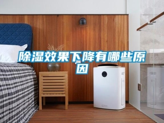 企業(yè)新聞除濕效果下降有哪些原因