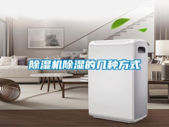企業(yè)新聞除濕機除濕的幾種方式
