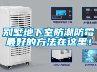 企業(yè)新聞別墅地下室防潮防霉最好的方法在這里！