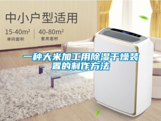 行業(yè)新聞一種大米加工用除濕干燥裝置的制作方法