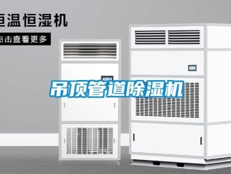 行業(yè)新聞吊頂管道除濕機(jī)