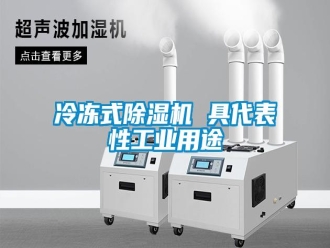 行業(yè)新聞冷凍式除濕機(jī) 具代表性工業(yè)用途
