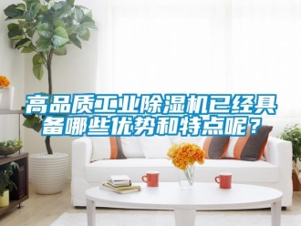 企業(yè)新聞高品質(zhì)工業(yè)除濕機已經(jīng)具備哪些優(yōu)勢和特點呢？