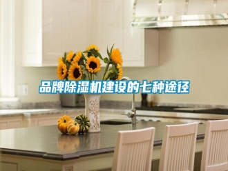 行業(yè)新聞品牌除濕機建設(shè)的七種途徑