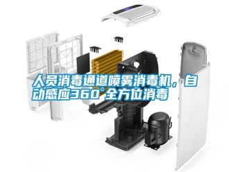 行業(yè)新聞人員消毒通道噴霧消毒機(jī)，自動感應(yīng)360°全方位消毒