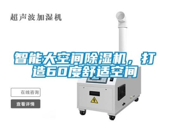 知識(shí)百科智能大空間除濕機(jī)，打造60度舒適空間