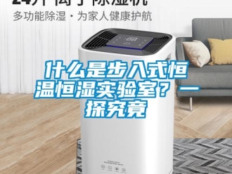知識百科什么是步入式恒溫恒濕實驗室？一探究竟