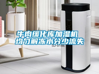 行業(yè)新聞牛肉緩化庫加濕機(jī) 均勻解凍水分少流失