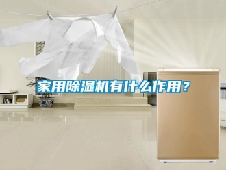 行業(yè)新聞家用除濕機(jī)有什么作用？