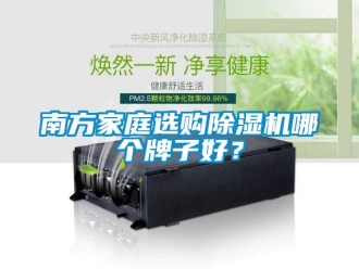 行業(yè)新聞南方家庭選購除濕機哪個牌子好？