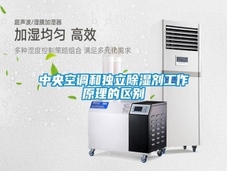 知識百科中央空調(diào)和獨立除濕劑工作原理的區(qū)別