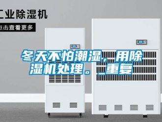 行業(yè)新聞冬天不怕潮濕，用除濕機處理。_重復