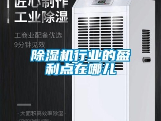 企業(yè)新聞除濕機行業(yè)的盈利點在哪兒
