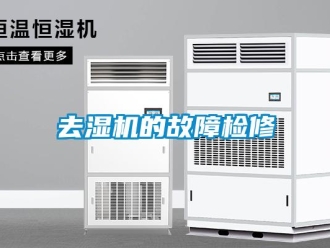 行業(yè)新聞去濕機的故障檢修