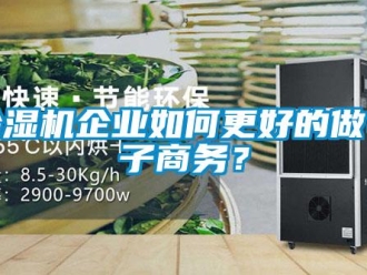 常見(jiàn)問(wèn)題除濕機(jī)企業(yè)如何更好的做電子商務(wù)？