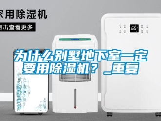 行業(yè)新聞為什么別墅地下室一定要用除濕機？_重復(fù)