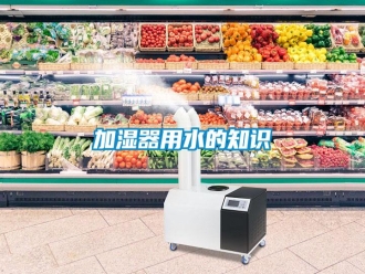 行業(yè)新聞加濕器用水的知識