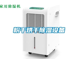 企業(yè)新聞粉干烘干除濕設(shè)備