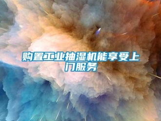 企業(yè)新聞購置工業(yè)抽濕機(jī)能享受上門服務(wù)